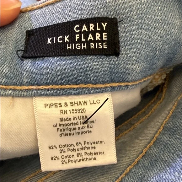 Veronica Beard Carly Kick Flare High Rise Bail Out Size 28 - Picture 6 of 12